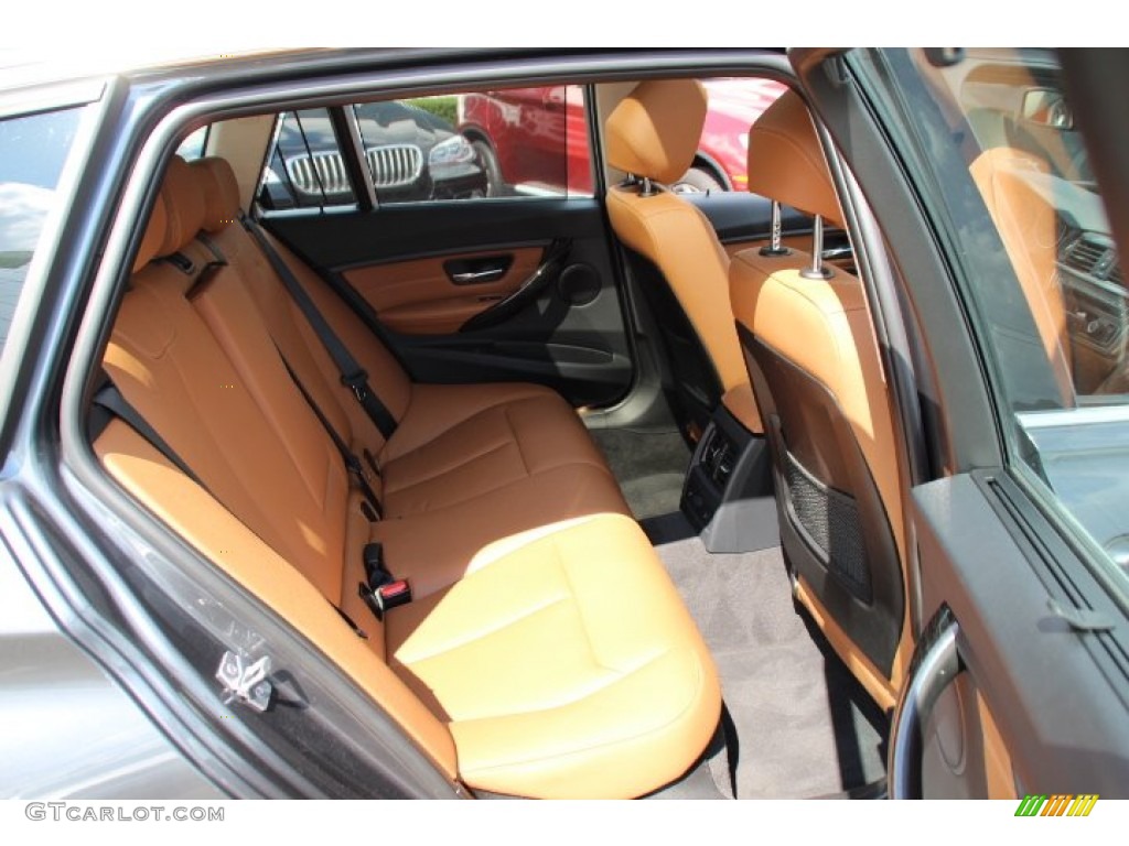 2014 BMW 3 Series 328i xDrive Sports Wagon Rear Seat Photo #95479191