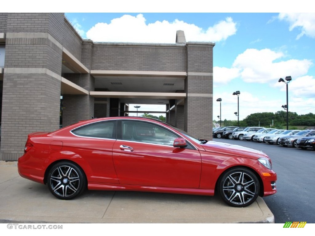 Mars Red 2014 Mercedes-Benz C 350 4Matic Coupe Exterior Photo #95480150