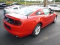 2014 Race Red Ford Mustang V6 Coupe  photo #8