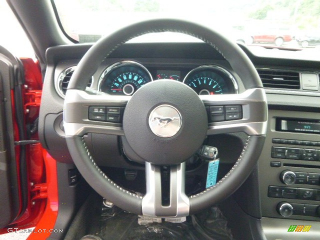 2014 Mustang V6 Coupe - Race Red / Charcoal Black photo #19