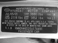 Sterling Metallic - Elantra GLS Sedan Photo No. 24