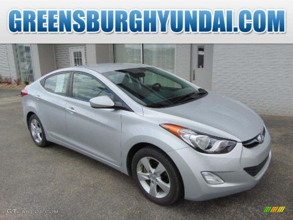 2012 Elantra GLS - Silver / Gray photo #1