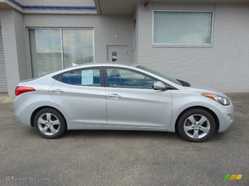 2012 Elantra GLS - Silver / Gray photo #2