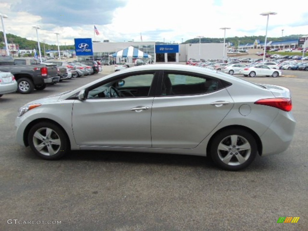 2012 Elantra GLS - Silver / Gray photo #6