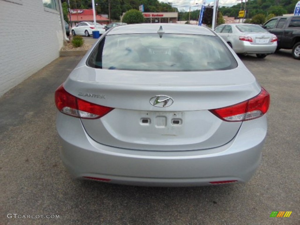 2012 Elantra GLS - Silver / Gray photo #8