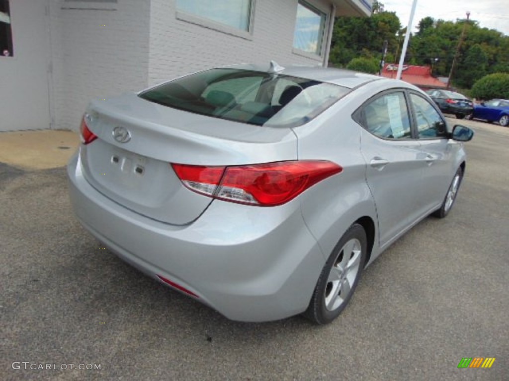2012 Elantra GLS - Silver / Gray photo #9