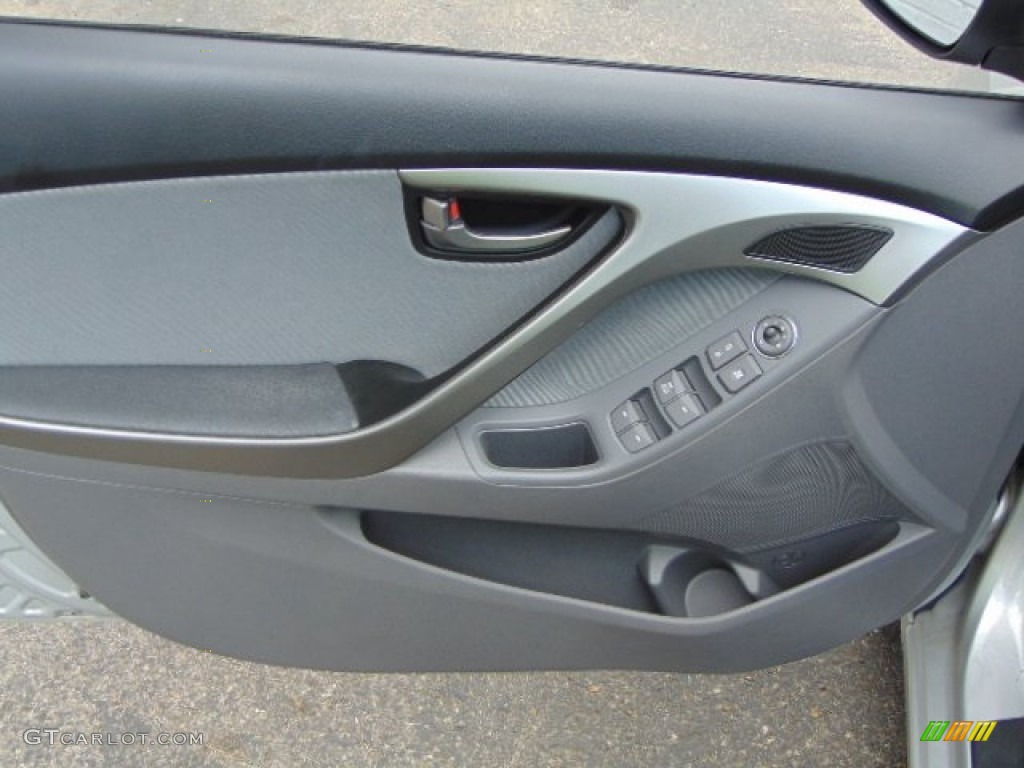 2012 Elantra GLS - Silver / Gray photo #10