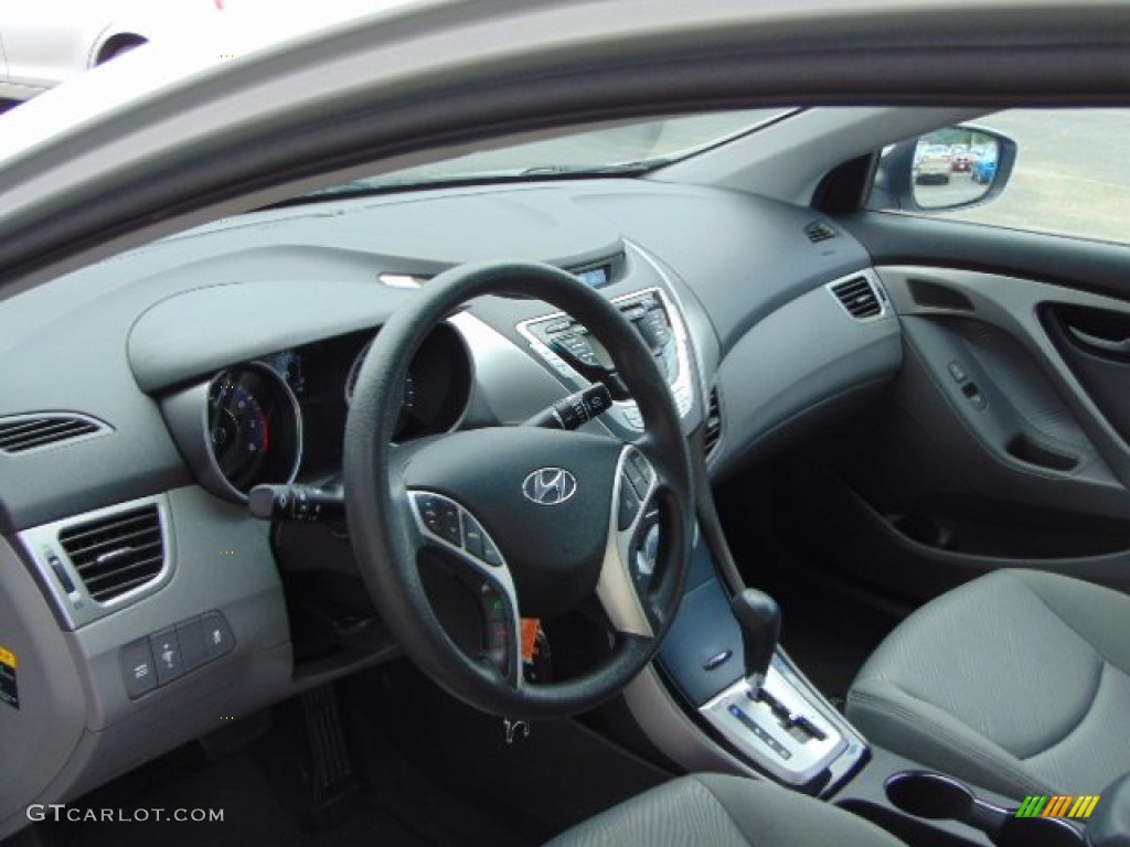 2012 Elantra GLS - Silver / Gray photo #11