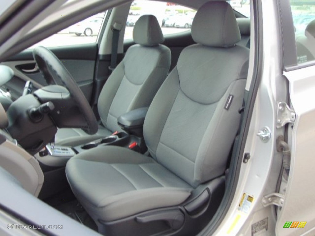 2012 Elantra GLS - Silver / Gray photo #12