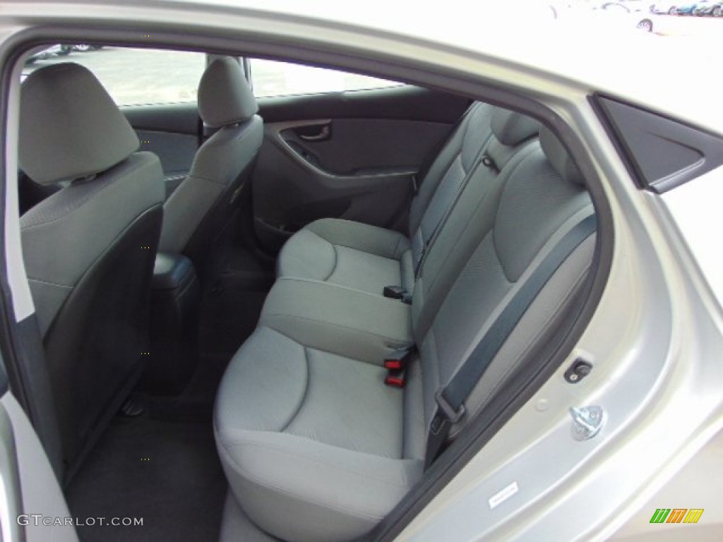 2012 Elantra GLS - Silver / Gray photo #20