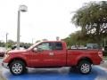 Red Candy Metallic 2010 Ford F150 XLT SuperCab Exterior
