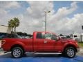 2010 Red Candy Metallic Ford F150 XLT SuperCab  photo #7