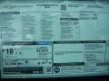 2015 Chevrolet Suburban LS 4WD Window Sticker