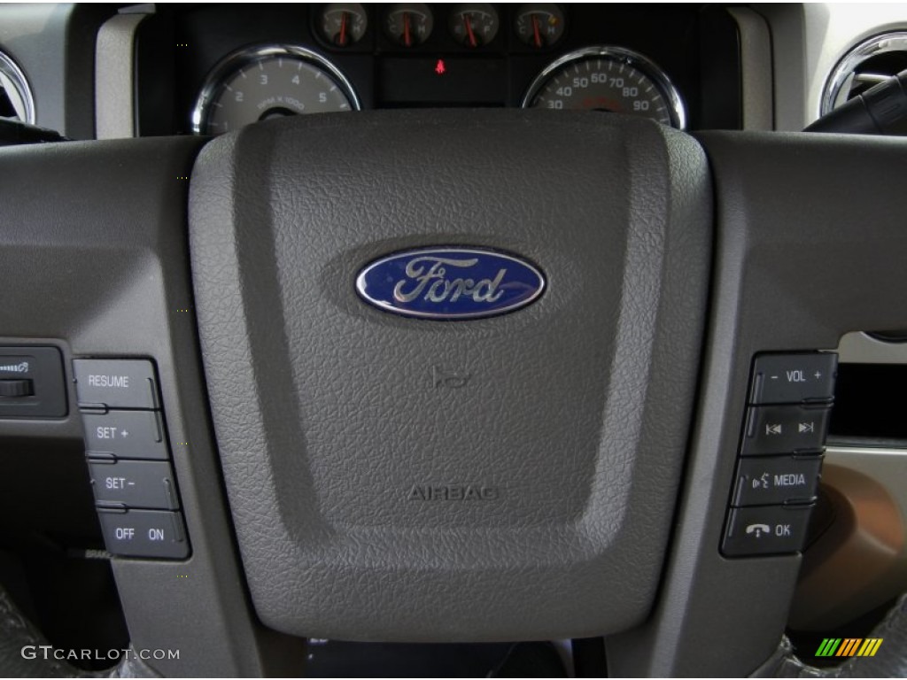 2010 F150 XLT SuperCab - Red Candy Metallic / Medium Stone photo #24
