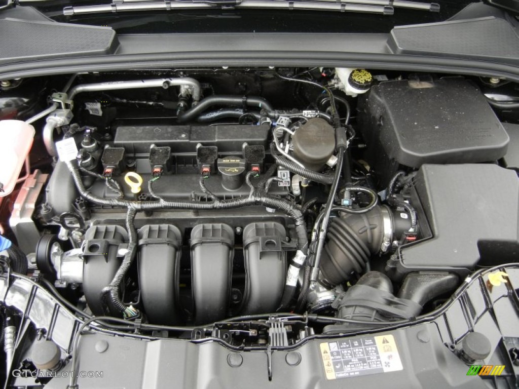 2014 Ford Focus SE Sedan 2.0 Liter GDI DOHC 16-Valve Ti-VCT Flex-Fuel 4 Cylinder Engine Photo #95486112