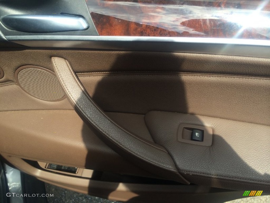 2007 X5 3.0si - Mineral Green Metallic / Sand Beige photo #15