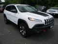 Bright White - Cherokee Trailhawk 4x4 Photo No. 4