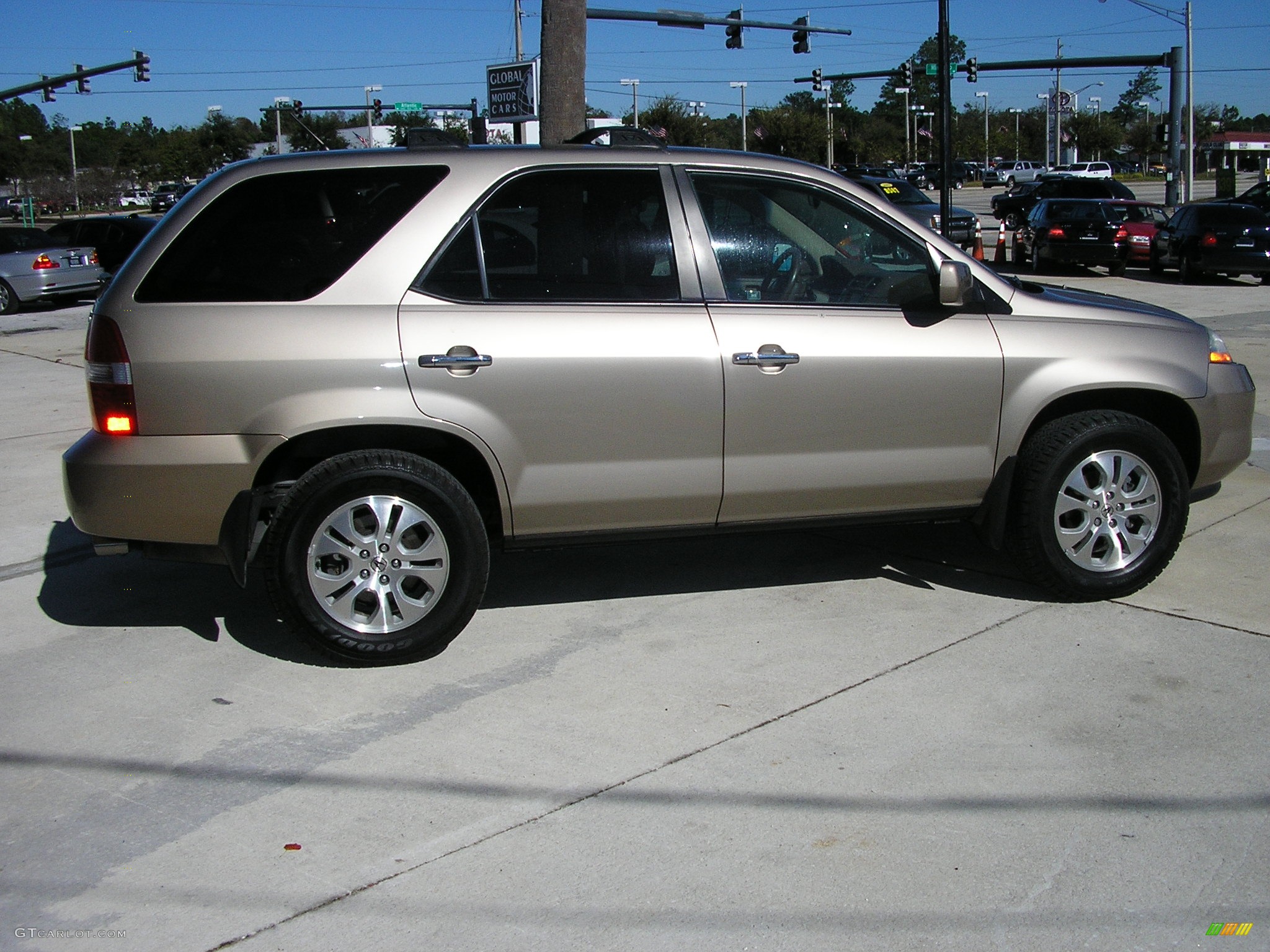 2003 MDX Touring - Sandstone Metallic / Saddle photo #6