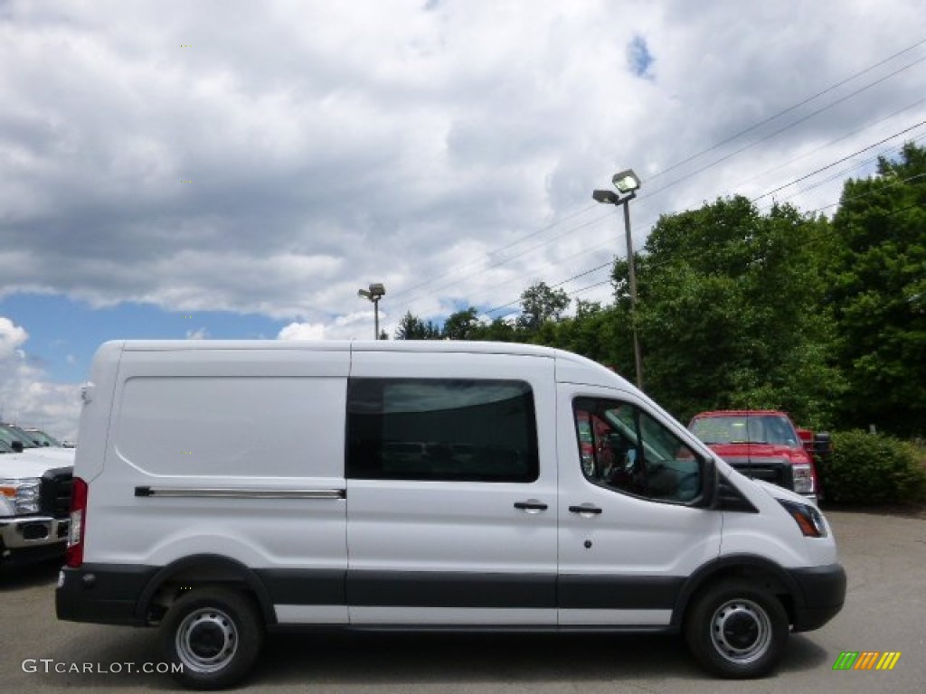 Oxford White 2015 Ford Transit Van 250 MR Long Exterior Photo #95488199