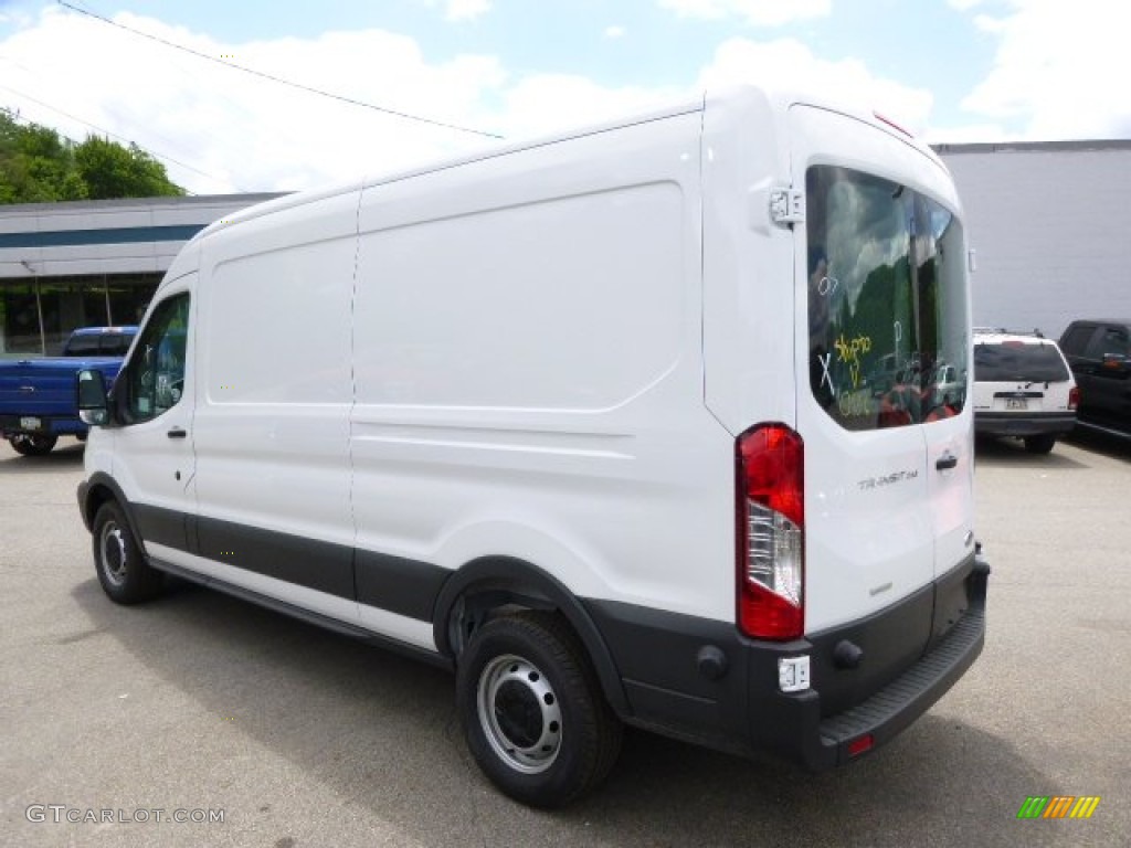 Oxford White 2015 Ford Transit Van 250 MR Long Exterior Photo #95488310