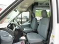 Pewter 2015 Ford Transit Van 250 MR Long Interior Color
