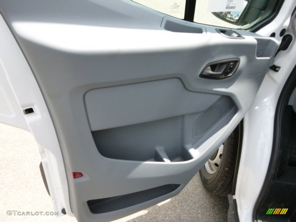 2015 Ford Transit Van 250 MR Long Pewter Door Panel Photo #95488424