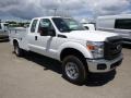 Oxford White 2015 Ford F350 Super Duty XL Super Cab 4x4 Utility Exterior