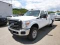 Oxford White - F350 Super Duty XL Super Cab 4x4 Utility Photo No. 4