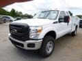 Oxford White - F350 Super Duty XL Super Cab 4x4 Utility Photo No. 4