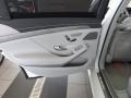 Crystal Grey/Seashell Grey 2015 Mercedes-Benz S 550 4Matic Sedan Door Panel