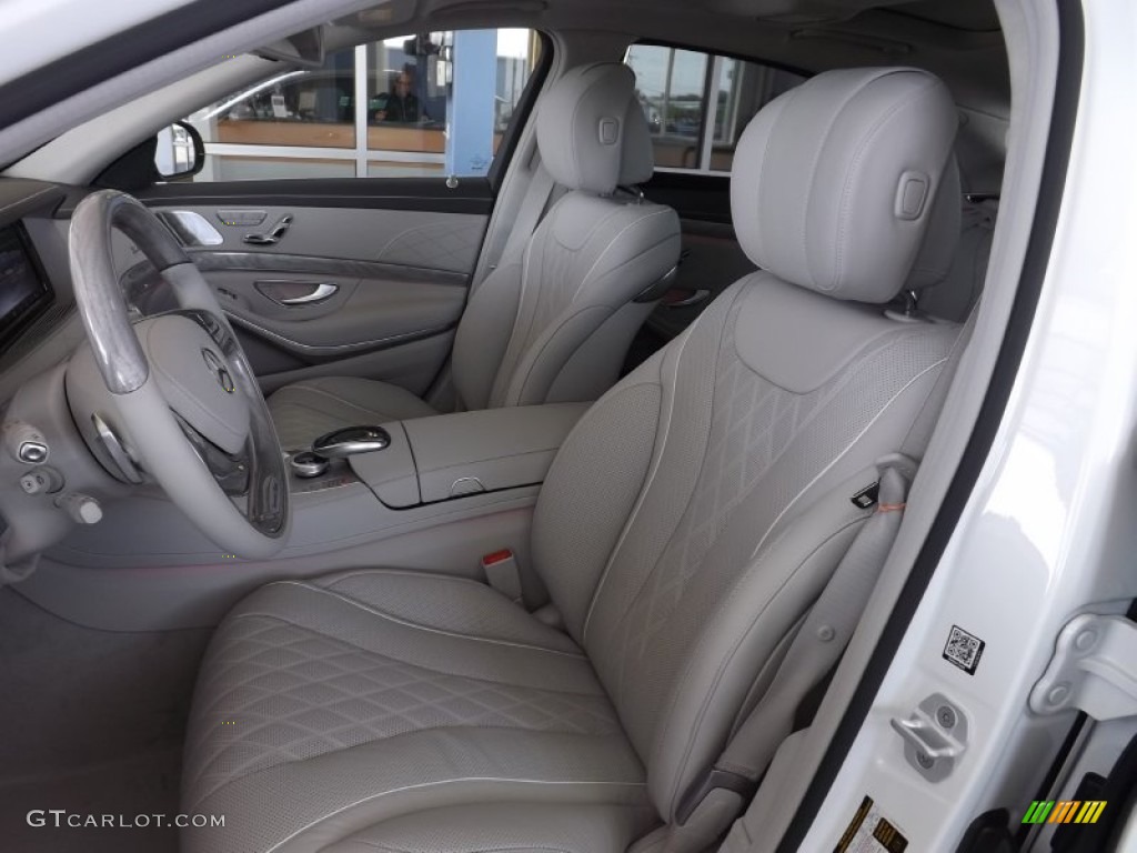 2015 Mercedes-Benz S 550 4Matic Sedan Front Seat Photo #95491013
