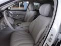 Crystal Grey/Seashell Grey Front Seat Photo for 2015 Mercedes-Benz S #95491013