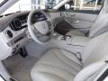 2015 Mercedes-Benz S Crystal Grey/Seashell Grey Interior Prime Interior Photo