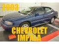 Superior Blue Metallic 2003 Chevrolet Impala 