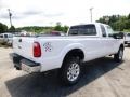 White Platinum - F350 Super Duty Lariat Super Cab 4x4 Photo No. 8