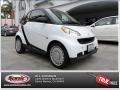 Crystal White 2012 Smart fortwo pure coupe