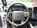 2015 Ford F350 Super Duty Black Interior Steering Wheel Photo