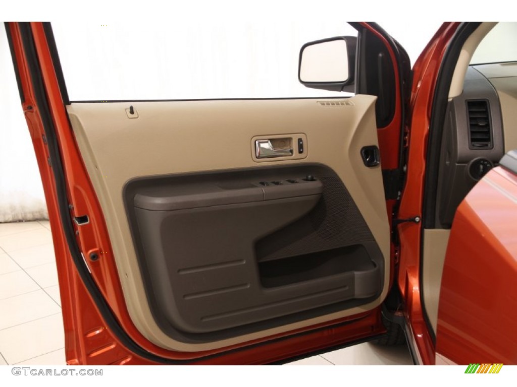2007 Edge SE - Blazing Copper Metallic / Camel photo #4