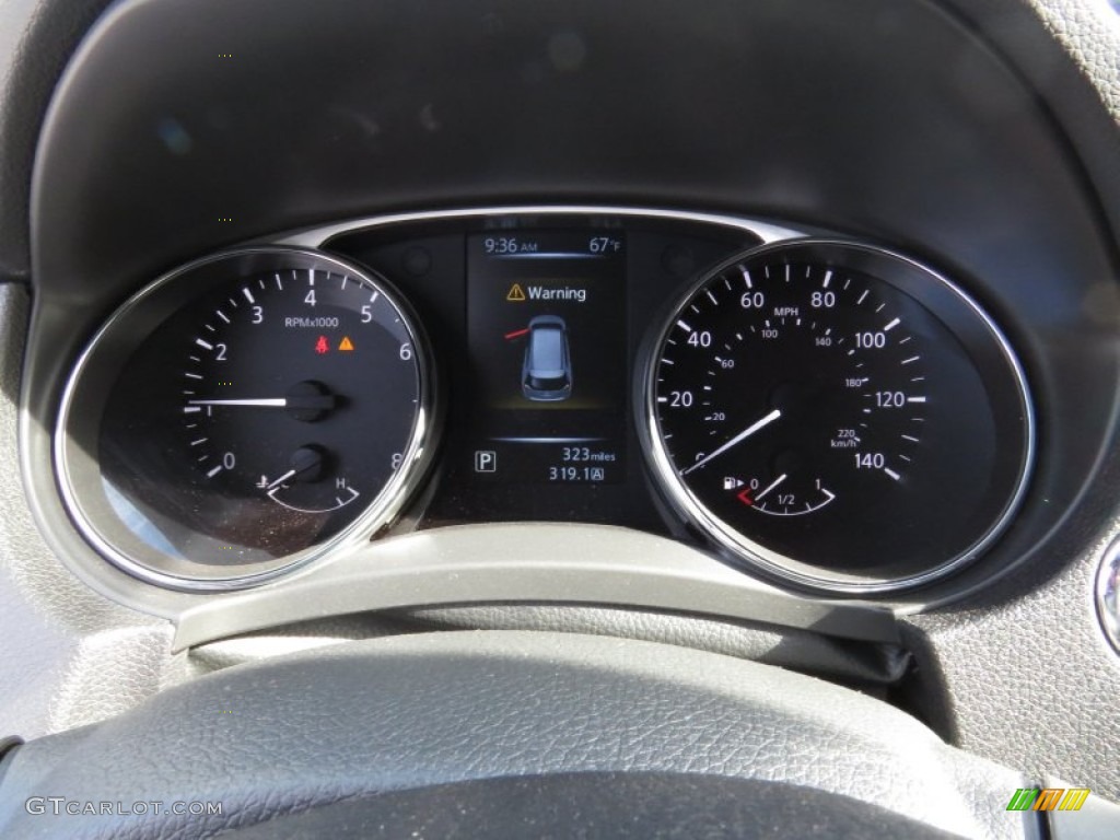 2014 Nissan Rogue SL Gauges Photos
