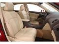 2012 Lexus ES Parchment Interior Front Seat Photo