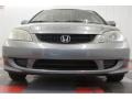 2004 Magnesium Metallic Honda Civic EX Coupe  photo #12