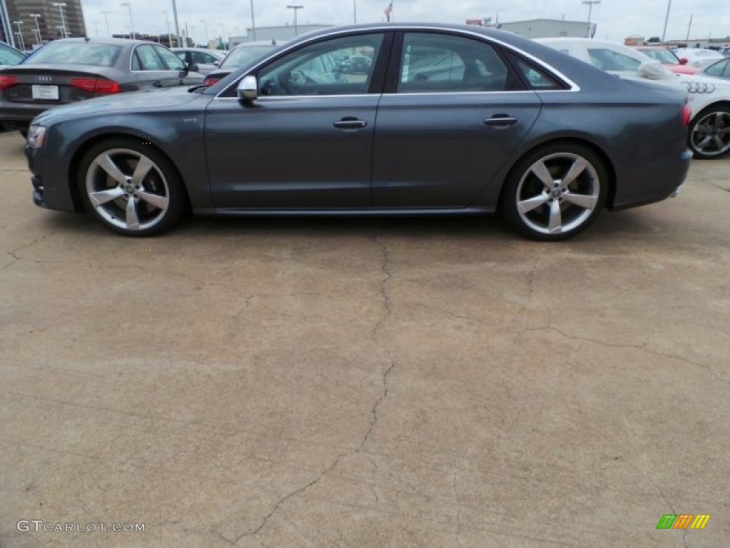 Monsoon Grey Metallic 2015 Audi S8 quattro S Exterior Photo #95498252