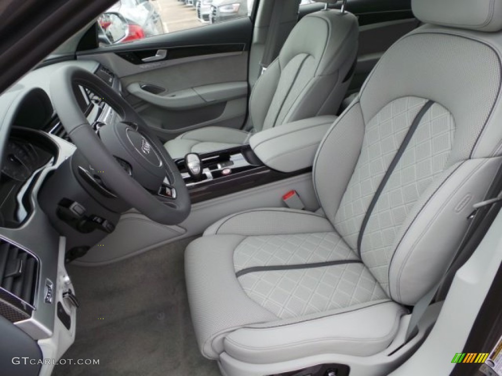 2015 Audi S8 quattro S Front Seat Photo #95498411