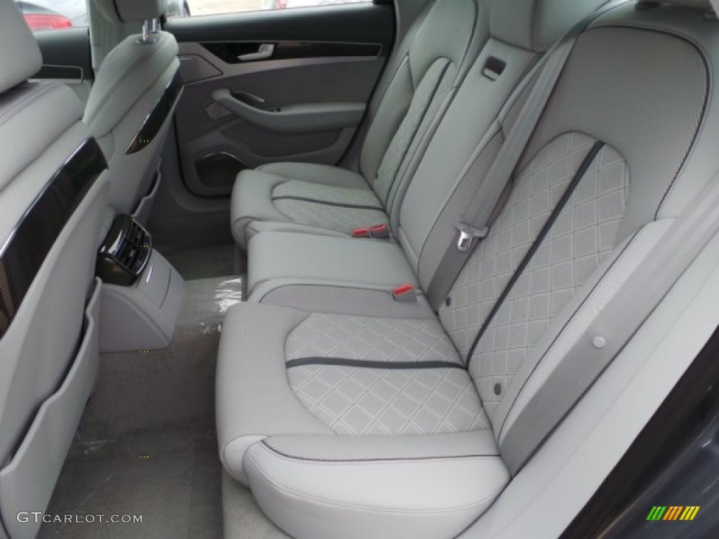 2015 Audi S8 quattro S Rear Seat Photo #95498666