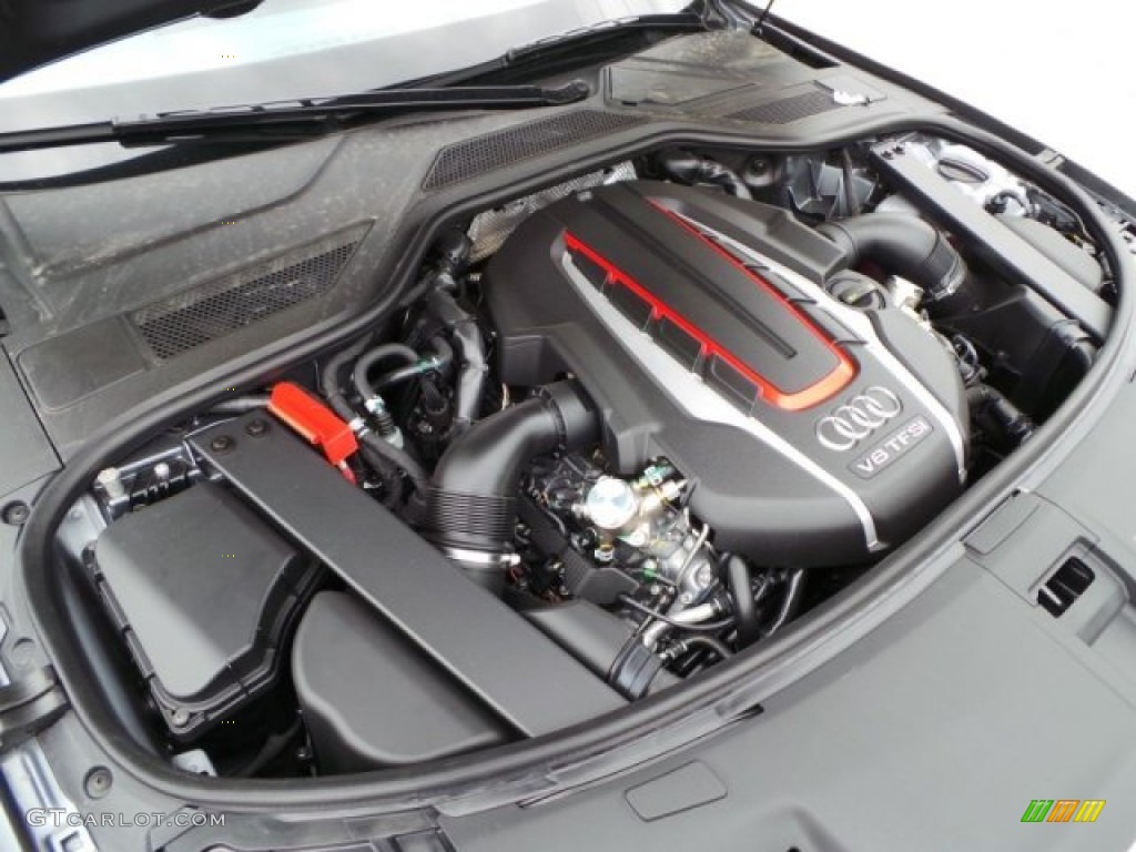 2015 Audi S8 quattro S 4.0 Liter FSI Turbocharged DOHC 32-Valve VVT V8 Engine Photo #95498762