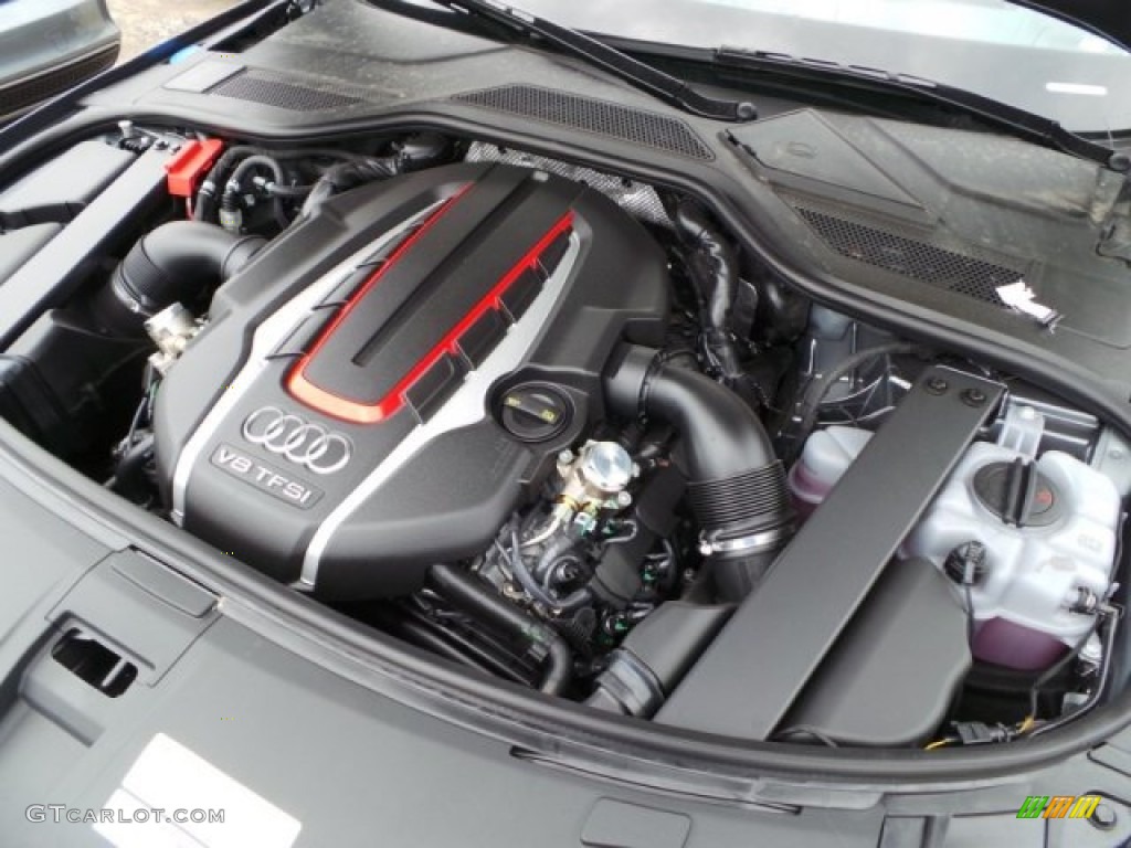 2015 Audi S8 quattro S 4.0 Liter FSI Turbocharged DOHC 32-Valve VVT V8 Engine Photo #95498789