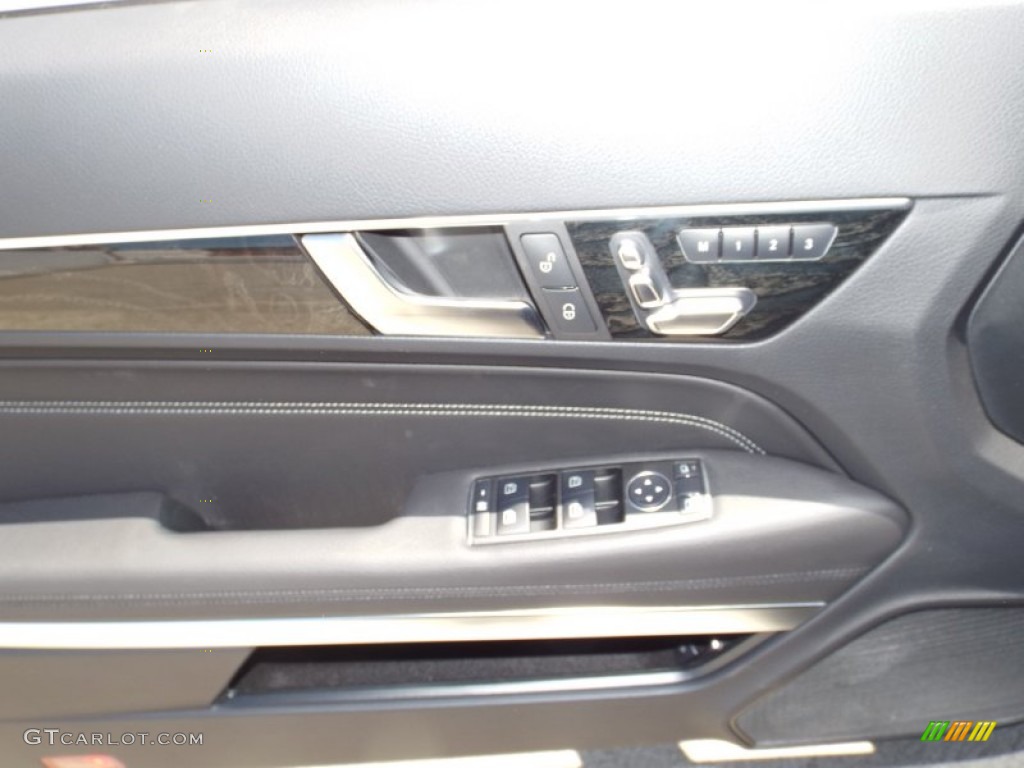 2014 E 350 Coupe - Paladium Silver Metallic / Black photo #6