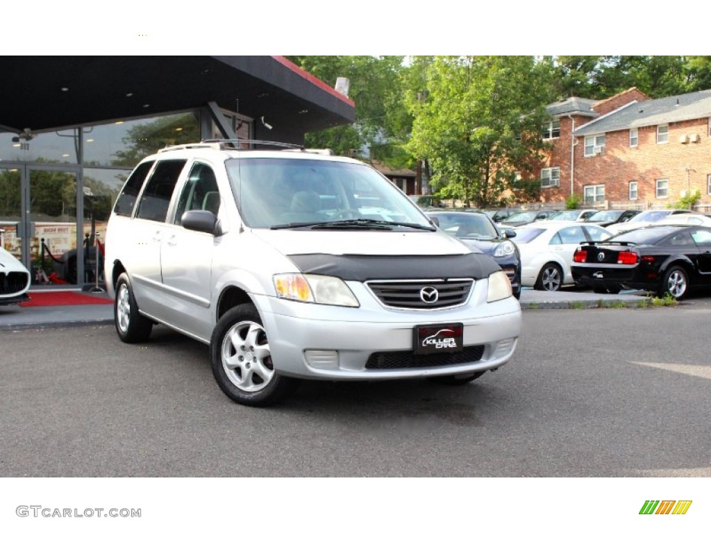 Highlight Silver Mazda MPV