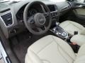 2015 Audi Q5 Pistachio Beige Interior Prime Interior Photo