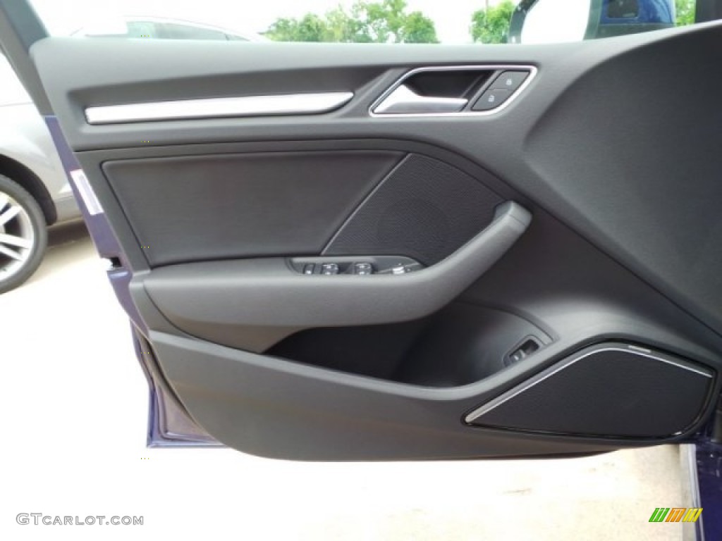 2015 Audi A3 2.0 Prestige quattro Black Door Panel Photo #95502110